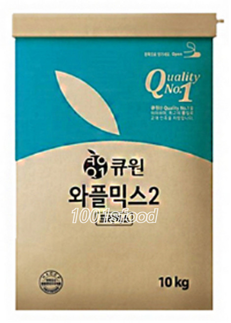 큐원 와플믹스2 10kg, 1개
