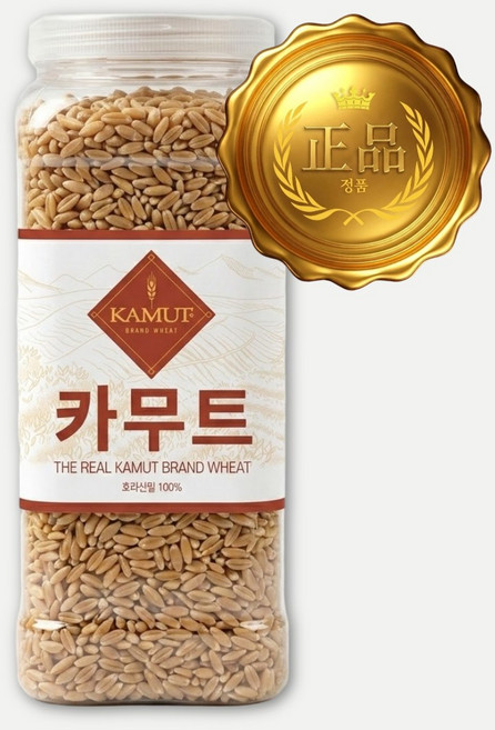 정품 100% 카무트 쌀 브랜드밀 캐나다산, 1kg, 1개
