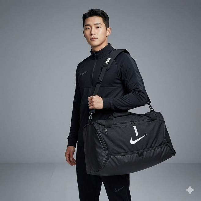 국내매장판 나이키 가방 더플백 트레이닝 짐가방 90리터 블랙, 단품없음, 1개