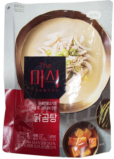 더미식 닭곰탕, 350g, 20개