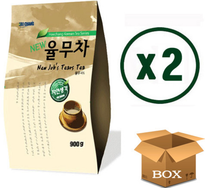 희창 뉴율무차 900g 자판기용 국산차 분말, 2개