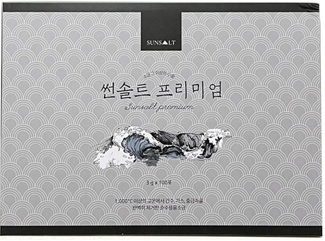 썬솔트 프리미엄 용융소금 100포, 1박스, 300g