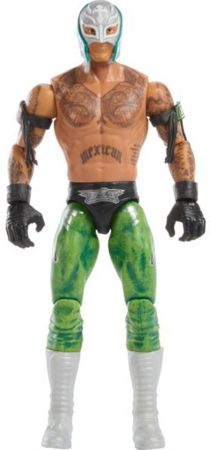 마텔 WWE 레이 미스테리오 액션 피규어 메인 시리즈 157 14개의 아티큘레이션 포인트와 실물과 같은 외관을 갖춘 6인치 수집형 슈퍼스타, 피규어 장식 액션 캐릭터 인형 마텔 WWE 레이 미스테