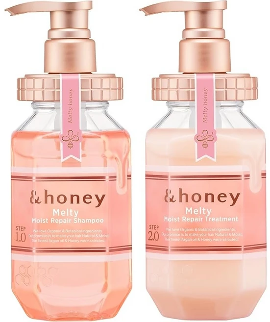 앤허니 멜티 모이스트 리페어 샴푸 트리트먼트 세트 - 쿠팡