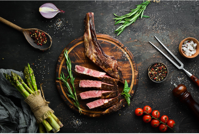 미트캠퍼 토마호크 스테이크 600g, 1개