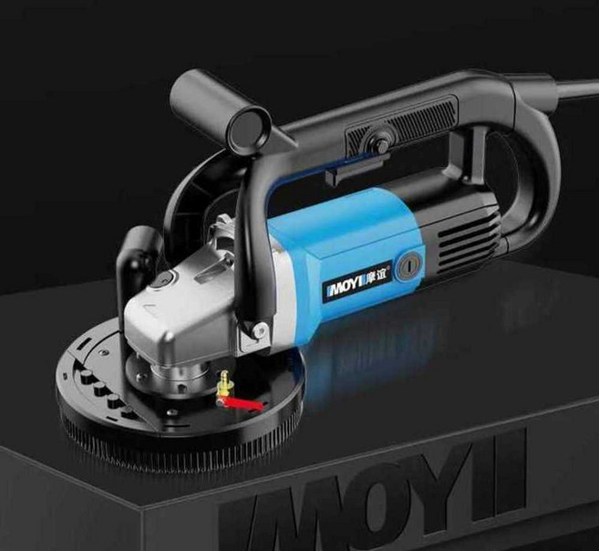 벽면갈이 평삭기 콘크리트 면갈이 시멘트 연마기 평탄화, 5800w 시멘트 세트+다이아몬드판, 1개