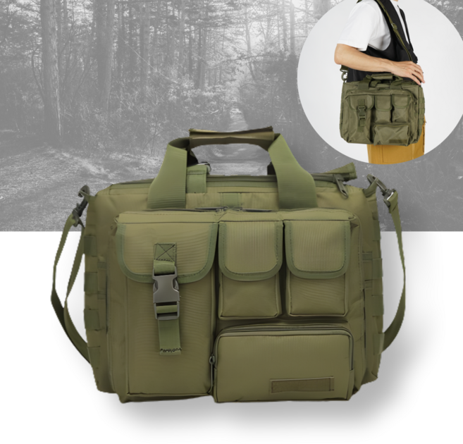 르브아 아웃도어 멀티 포켓 크로스백