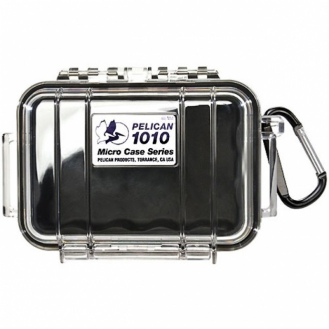 펠리칸 케이스 1010 마이크로 케이스 / 이어폰 포터블 꼬다리DAC 방수, 1개, 1010(블랙)
