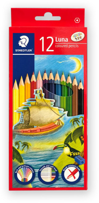 스테들러 루나 색연필 136C12, 12색, 1세트