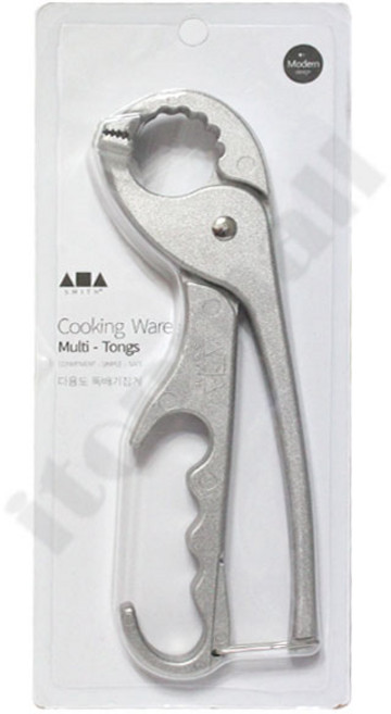 스미스 다용도 뚝배기 집게 서빙 용 주물 스프링 반자동, 단품, 1개