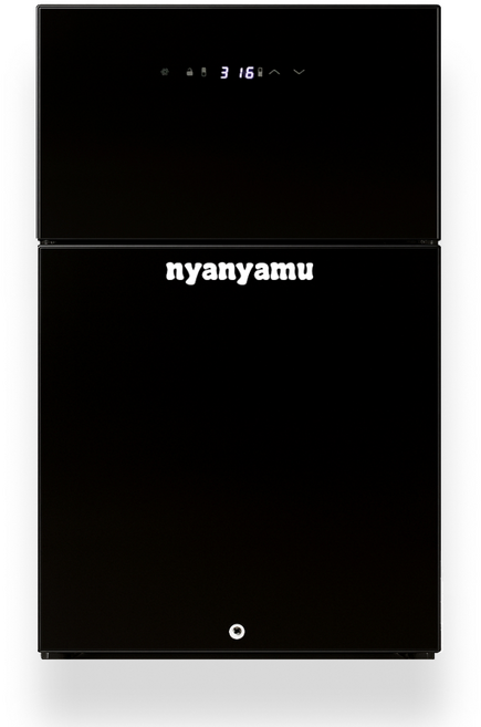 냐냐무 반려동물 미니 냉장고 펫 소형 2도어, NYA7AB