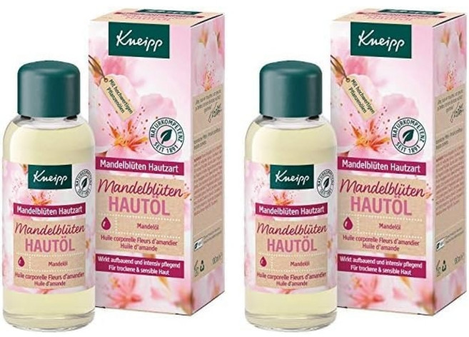 크나이프 아몬드 블라썸 스킨 아몬드 오일 바디오일 마사지 괄사 수분보충 탄력강화, 2개, 100ml