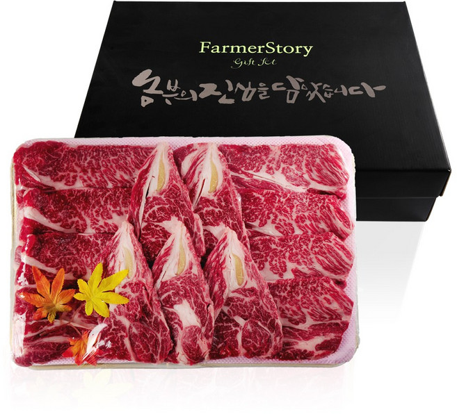 [전남생협] 국내산 1등급한우 선물세트 구이용 꽃등심 1.2kg, 1세트