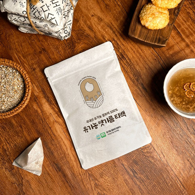 1+1 다정헌 국산 유기농 엿기름 티백 200g, 2개, 10개입, 10g