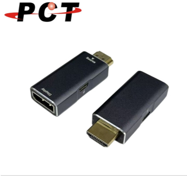 PCT HDMI 轉 DisplayPort 轉換器 HP12-P, 1個