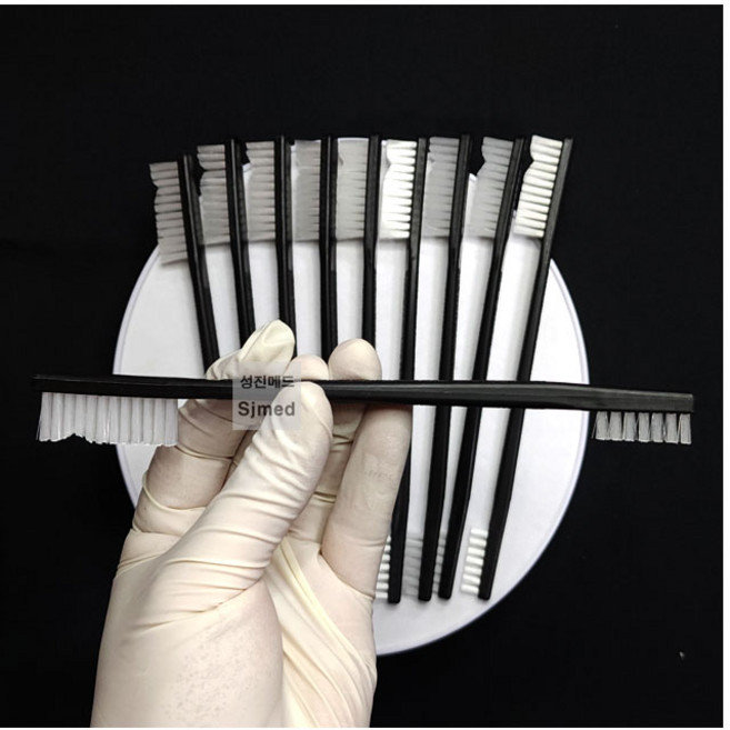 (SPICA) 수술기구 세척용 양방향 나일론브러쉬 10ea / FBC5-D01, 10개