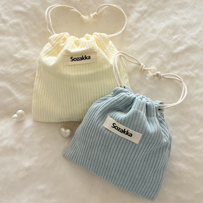 골덴파우치1+1 코듀로이파우치 화장품파우치 미니파우치