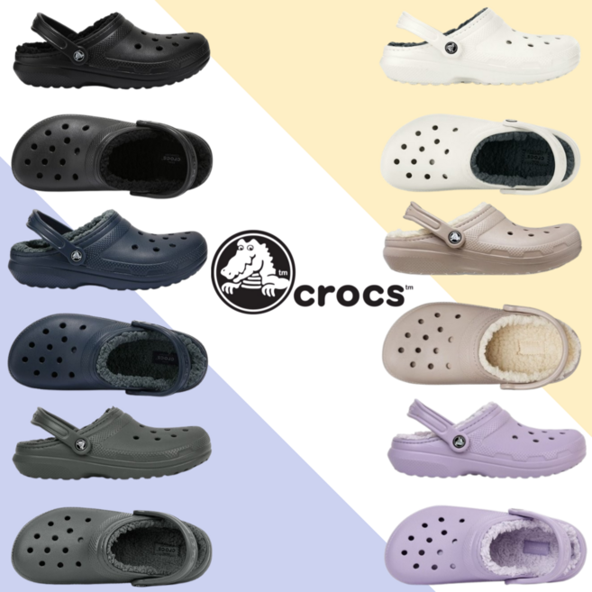 크록스 클래식 라인드 클로그 남자 여성 겨울 방한 털슬리퍼 털크록스