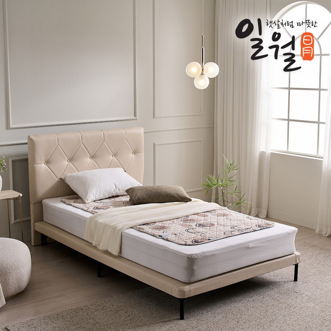 일월 시그니처 초절전형 워셔블 카본 탄소 전기매트, 혼합색상, 싱글(90 x 180 cm)