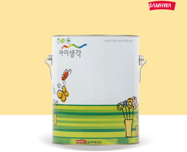 아이생각 수성 무광 페인트 4L, 선댄스(SH S 0530-Y), 1개