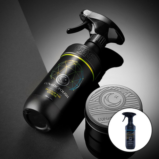 불스원 글래스크리너 루나틱폴리시 최광 레이어링 세트 루나익스트림문라이트 고체왁스 397766, 불스원 글래스크리너 루나틱폴리시 최광 레이어링 세트 루, 블랙, 1