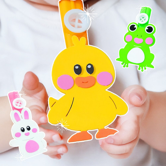 악기만들기 카주피리 미술활동 동물 피리 만들기, 5개, 오리