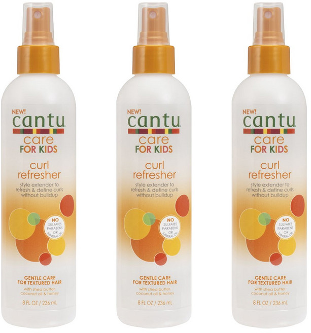 칸투 케어 어린이용 컬 리프레셔, 3개, 236ml