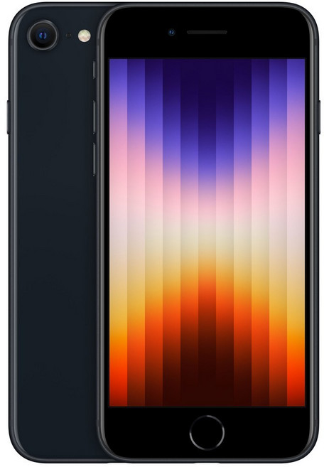 Apple 2022 아이폰 SE 3세대 자급제, 미드나이트, 256GB