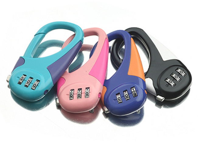 미니자물쇠 카라비너형