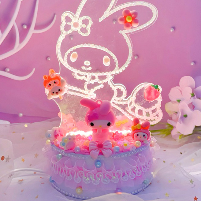 토이토이 산리오 diy 무드등 만들기 무드등 꾸미기 세트, 마이멜로디