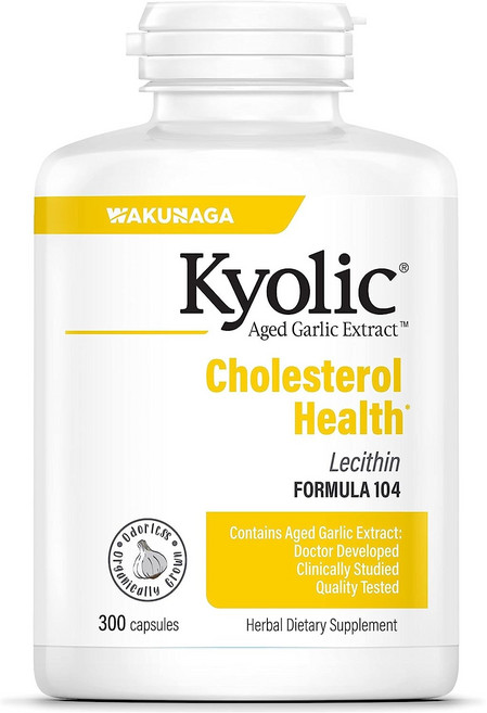 쿄릭 에이지드 갈릭 추출물 레시틴 콜레스테롤 캡슐, 300개입, 1개, 300정