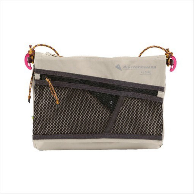 [클라터뮤젠] 알기르 폴드오버 백, 푸티그레이