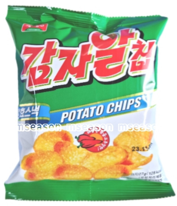 (주)영양제과 감자알칩, 14g, 5개