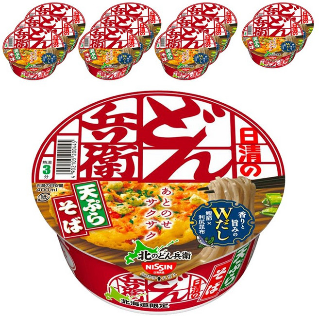 NISSIN 日清 北のDonbei 炸烏龍麵, 12入