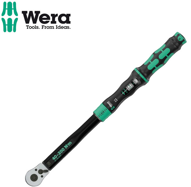 베라075692 40-200Nm 1/2SQ 세이프토크렌치 Click-Torque Lock C3 WERA
