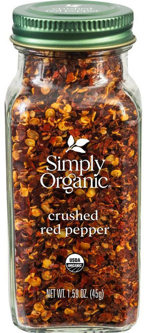 Simply 크러시드 레드 페퍼 45g 2개, 1g, 1개