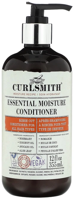 Curlsmith 에센셜 모이스처 컨디셔너 모든 모발용 355ml(12fl oz), Curlsmith에센셜모이스처컨디셔너모든모발용355ml, 1개, 355ml - 쿠팡