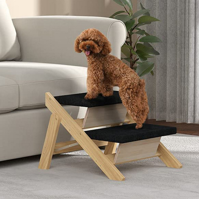 강아지 슬라이드 논슬립 고양이 계단 2단 3단