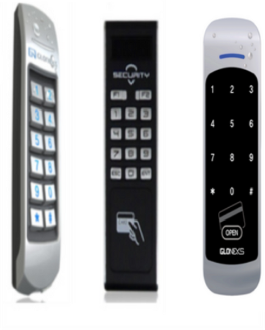 자동문 출입통제 번호키 설치의뢰 가능 번호 카드형, GM100번호키