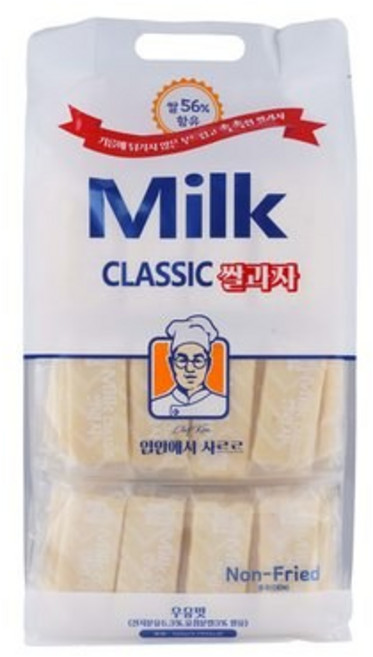 밀크클래식 쌀과자 (우유맛), 720g, 1개