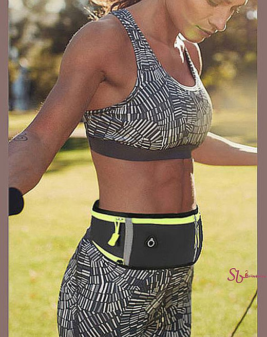 러닝벨트 런닝 용품 밴드 러닝백 마라톤 가방 런닝백 스포츠 헬스 허리 힙색 휴대폰 물병klm977, SBD_런닝벨트LY 그린, 1개