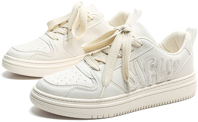 jifffly플랫슈즈 가을 겨울 캐주얼 통굽 커플 스니커즈 남녀공용