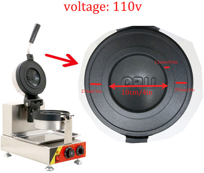 회전식 UFO 버거 제조 기계 아이스크림 및 도넛 메이커 햄버거 빵 젤라토 파니니 프레스 와플 메이커 15, 01 keep ufo Logo, 03 영국, 01 CHINA
