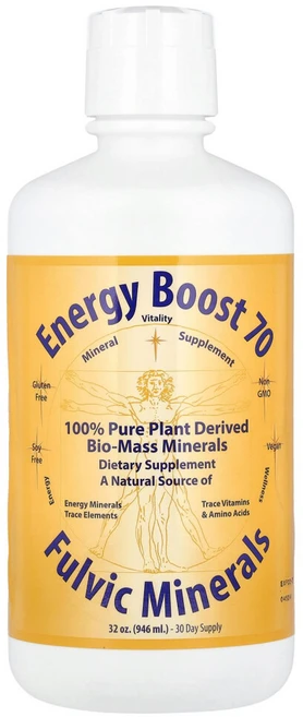 Morningstar Minerals 에너지 부스트 70 풀빅 미네랄 32 fl oz (946 ml), 946ml, 1개 - 쿠팡