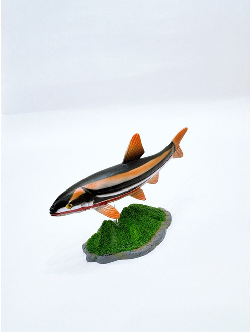 고퀼리티 바다 민물 루어매니아 무늬 오징어 물고기 피규어 장식품, 1개, 황어