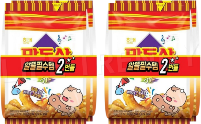 해태 맛동산 대용량, 4개, 200g