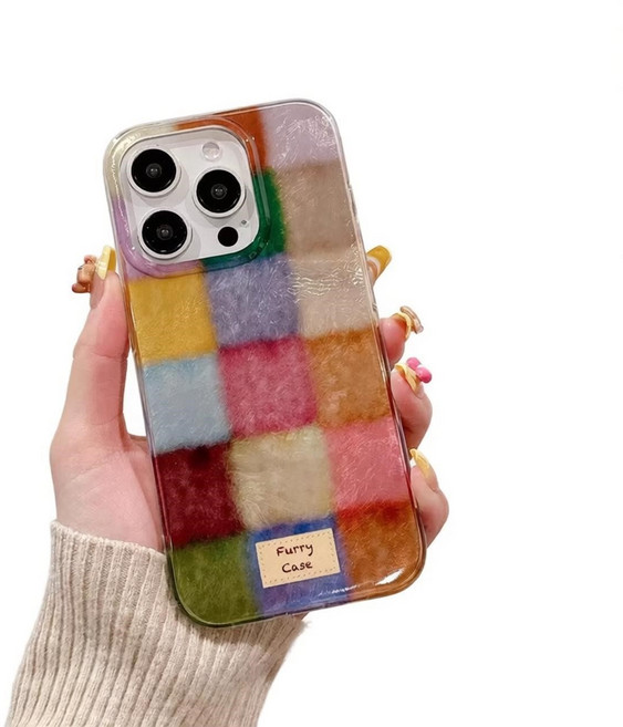 퍼플지니 무지개 칼라 휴대폰케이스 케이스