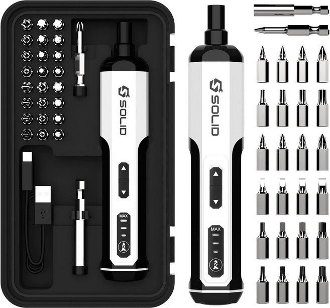 솔리드 충전 전동 드라이버 4V 드릴 가정용 미니 소형 세트 S-MD40