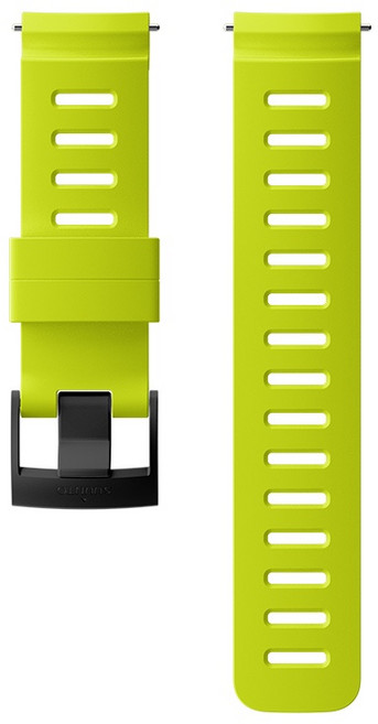 Garmin Venu X1 矽膠錶帶 24mm 運動腕帶, 青檸, 1個