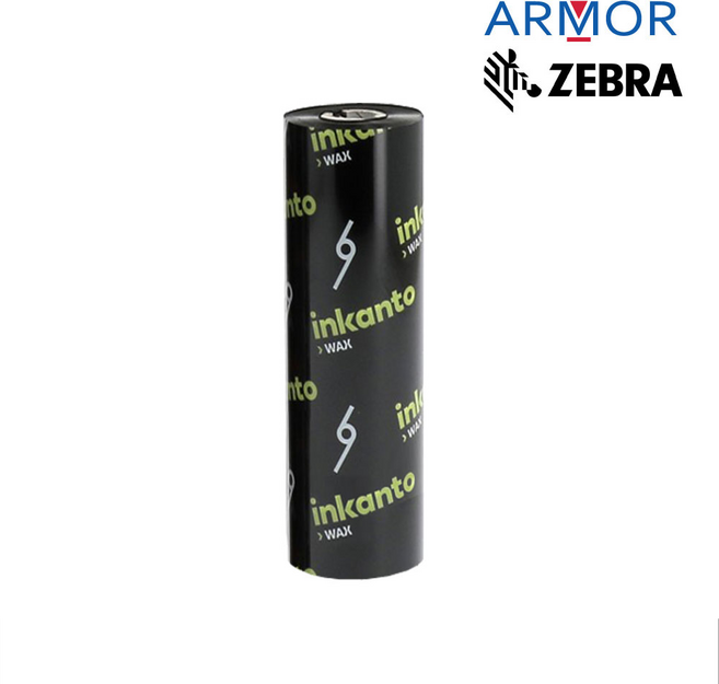 알모르 제브라 AWR470 하프 지관 왁스 110mm X 74m wax 리본 먹지 열전사 인쇄 프린터 지브라 잉칸토, 하프지관 110mm /  리본 110mmX74m, 1개